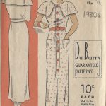 1930s-Vintage-Sewing-Pattern-B34-DRESS-1301-261529012043