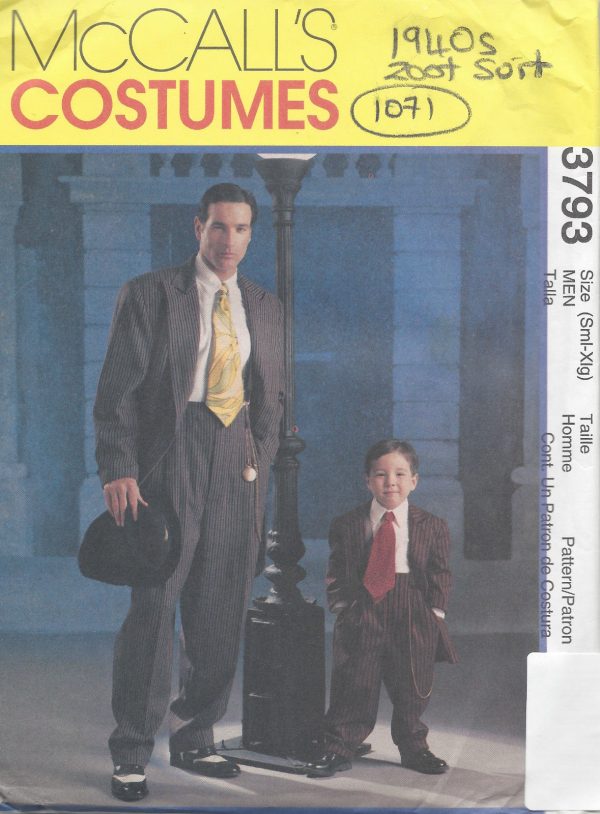 1940s-Vintage-Sewing-Pattern-C34-TO-48-MENS-ZOOT-SUIT-1071-252201238503