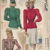 1941-Vintage-Sewing-Pattern-JACKET-B30-R473-251159021753