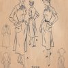 1952-Vintage-Sewing-Pattern-DRESS-B34-R55-251144852293-2