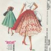 1956-Vintage-Sewing-Pattern-CIRCLE-SKIRT-W28-R933-261199584793