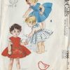 1957-Childrens-Vintage-Sewing-Pattern-S3-Breast-22-PINAFORE-C3-261513685993