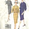 1959-Vintage-VOGUE-Sewing-Pattern-B36-JACKET-SKIRT-1580R-Fabiani-of-Italy-252315498583
