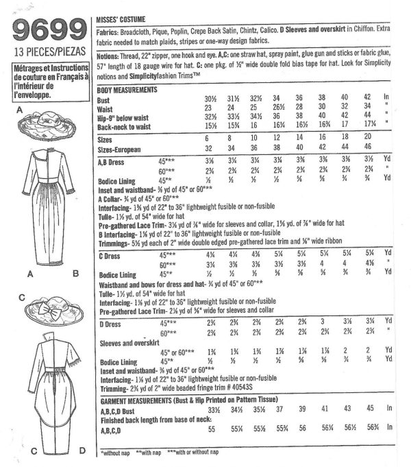 1900s-Edwardian-Vintage-Sewing-Pattern-DRESS-B30-12-31-12-32-12-34-1141-251500032694-3