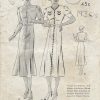 1930s-Vintage-Sewing-Pattern-B40-DRESS-1451-252016415944