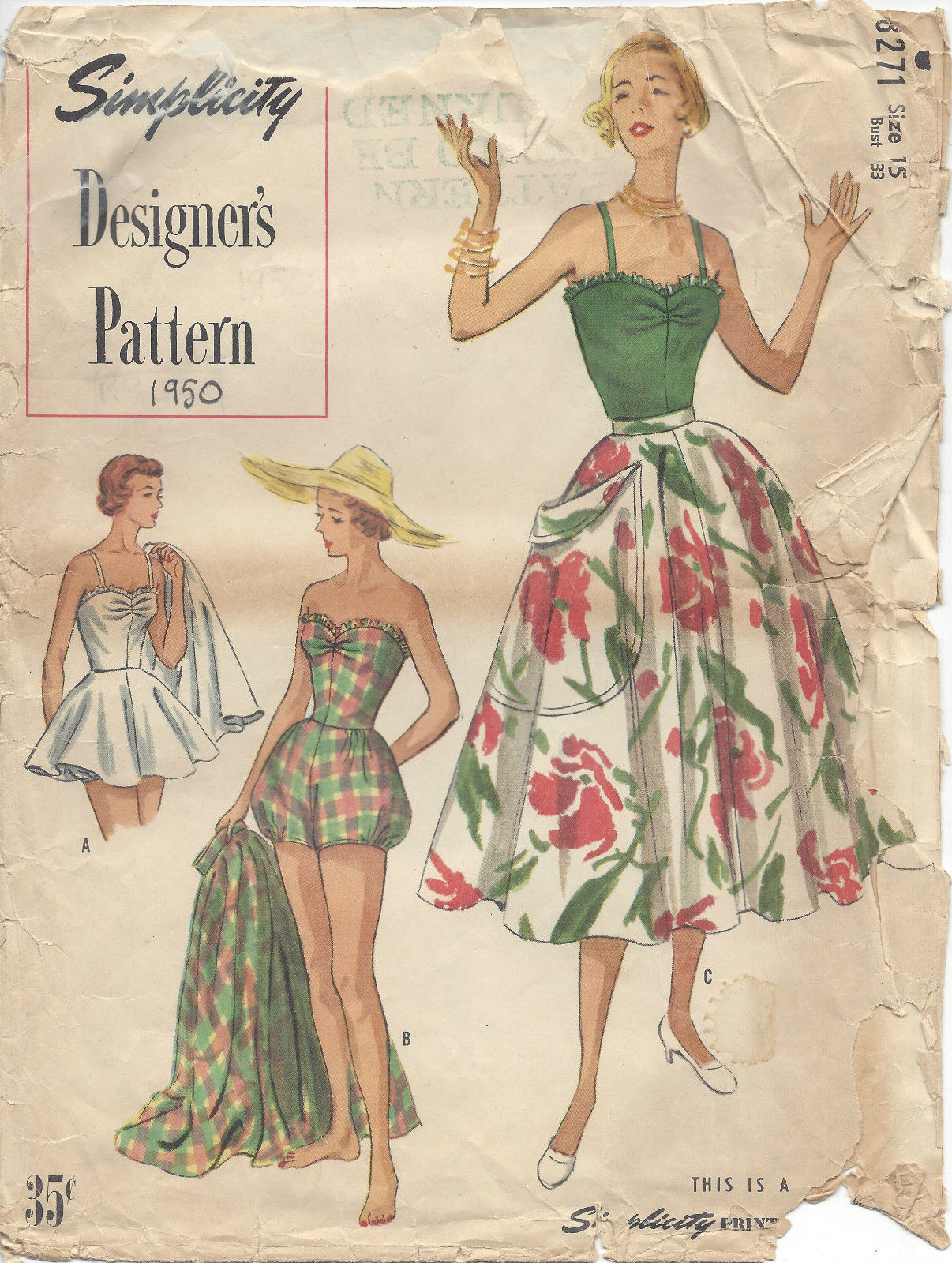 50s skirt sewing pattern