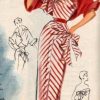 1950s-Vintage-Sewing-Pattern-B32-DRESS-JACKET-R777-By-Modes-Royale-261156850684