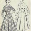 1950s-Vintage-Sewing-Pattern-B38-DRESS-1320-261579397094
