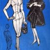 1950s-Vintage-Sewing-Pattern-B38-WIGGLE-DRESS-COAT-R758-By-Mr-Blackwell-261917730484