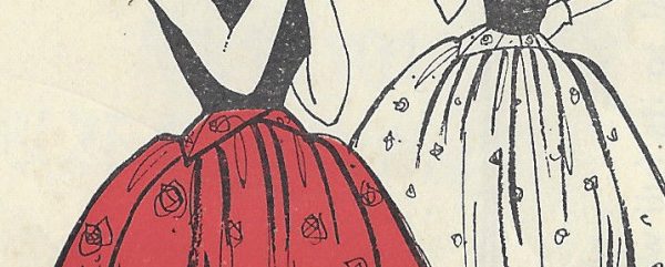 1950s-Vintage-Sewing-Pattern-SKIRT-W27-28-R935-261199583414-2