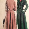 1950s-Vintage-VOGUE-Sewing-Pattern-B38-COAT-1387-261753964354-2