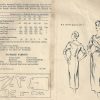 1954-Vintage-VOGUE-Sewing-Pattern-DRESS-B30-1264-By-Schiaparelli-261967024004-2