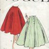 1956-Vintage-VOGUE-Sewing-Pattern-W28-SKIRT-1251-261485600994