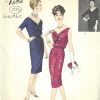 1960-Vintage-VOGUE-Sewing-Pattern-DRESS-B38-1554-By-Patou-252202838254