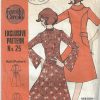 1960s-Vintage-Sewing-Pattern-B325-34-36-38-4-sizes-DRESS-1553-262460182774