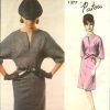 1964-Vintage-VOGUE-Sewing-Pattern-DRESS-B36-1685-By-Patou-252458817914