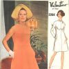 1969-Vintage-VOGUE-Sewing-Pattern-DRESS-B32-12-1720-Valentino-262565922374