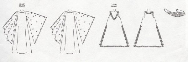 1914-Vintage-Sewing-Pattern-TUNIC-GOWN-GIRDLE-B34-36-38-R992-251277457365-2