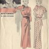 1930s-Vintage-Sewing-Pattern-B36-DRESS-1466-Betty-Furness-Hollywood-Pattern-261986915535