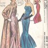 1956-Vintage-Sewing-Pattern-B34-EVENING-DRESS-COAT-1793R-252825037365