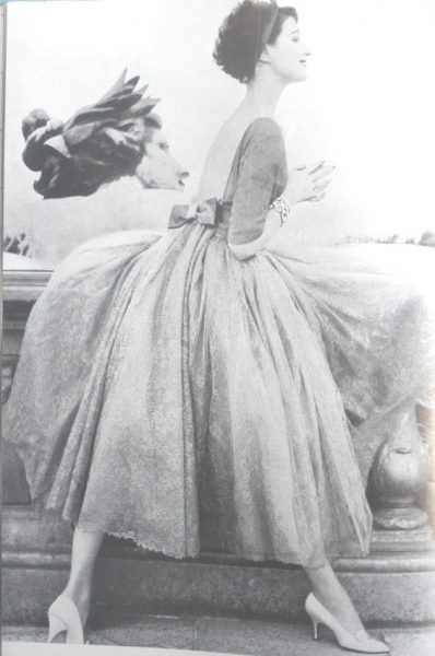 1957-Vintage-VOGUE-Sewing-Pattern-B34-DRESS-R808-By-Jacques-Hiem-251210896965-3