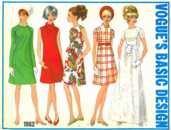 1968-Vintage-VOGUE-Sewing-Pattern-B36-DRESS-1651-252397874575