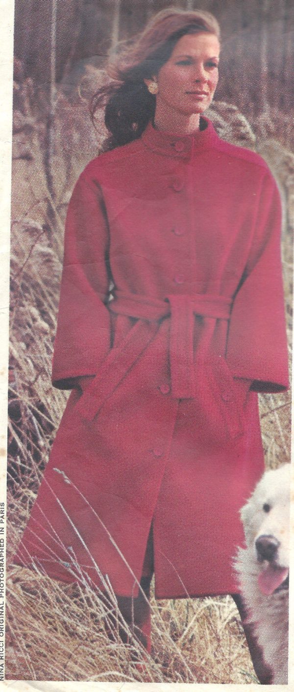 1971-Vintage-VOGUE-Sewing-Pattern-B34-COAT-SKIRT-PANTS-BLOUSE-1343-NINA-RICCI-251703246995-2