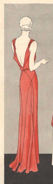 1931-Vintage-VOGUE-Sewing-Pattern-B32-12-DRESS-1201R-261449172576
