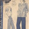 1940-WW2-Vintage-Sewing-Pattern-B34-SHIRT-PANTS-SLACKS-1491-252081938736
