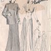 1940s-Vintage-Sewing-Pattern-B38-DRESS-JACKET-170-251182354006