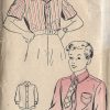 1940s-WW2-Childrens-Vintage-Sewing-Pattern-S4-C23-Boys-SHIRT-C1-261511695986