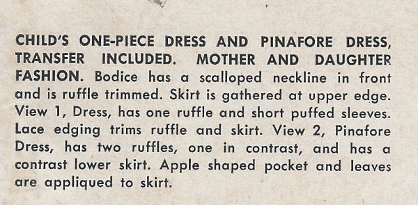 1952-Childrens-Vintage-Sewing-Pattern-S2-C21-DRESS-TRANSFER-C6-261513701856-2