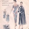 1954-Vintage-VOGUE-Sewing-Pattern-B34-DRESS-COAT-1114-251369808696