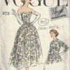 1957-Vintage-VOGUE-Sewing-Pattern-B32-DRESS-JACKET-1805-BY-JOHN-CAVANAGH-252840055236
