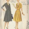 1959-Vintage-Sewing-Pattern-B38-DRESS-1814-262944001236