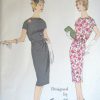 1959-Vintage-VOGUE-Sewing-Pattern-B34-DRESS-1584-By-JACQUES-GRIFFE-252315544576