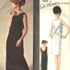 1965-Vintage-VOGUE-Sewing-Pattern-B34-EVENING-DRESS-1804-By-Jo-Mattli-262919147766-2