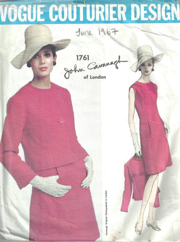 1967-Vintage-VOGUE-Sewing-Pattern-B38-DRESS-JACKET-1630-BY-JOHN-CAVANAGH-262408422016