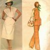 1970s-Vintage-VOGUE-Sewing-Pattern-B36-DRESS-TOP-PANTS-1711-Jerry-Silverman-252485773956