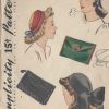 1940s-Vintage-Sewing-Pattern-S21-HATS-BAG-1028-251290972107