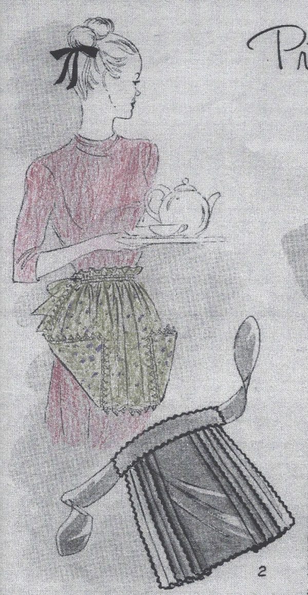 1943-Vintage-Sewing-Pattern-APRON-ONE-SIZE-R32-251150951167