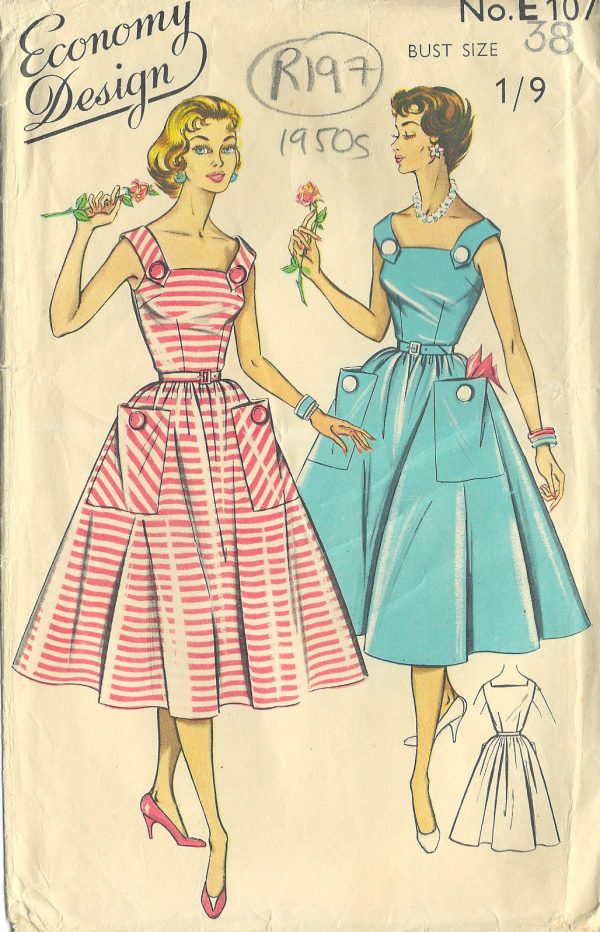 1950s vintage dress
