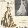 1955-Vintage-VOGUE-Sewing-Pattern-B34-DRESS-EVENING-GOWN-1290-By-JACQUES-HEIM-261872437637