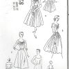 1956-Vintage-VOGUE-Sewing-Pattern-DRESS-B32-R497-251142509467-2