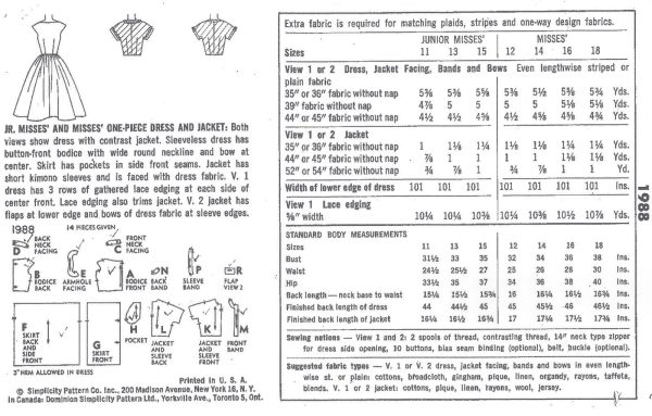 1957-Vintage-Sewing-Pattern-B36-DRESS-JACKET-R486-251151157367-4