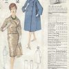 1959-Vintage-VOGUE-Sewing-Pattern-B34-SUIT-COAT-JACKET-SKIRT-SCARF-1381-Dior-261720894037-2