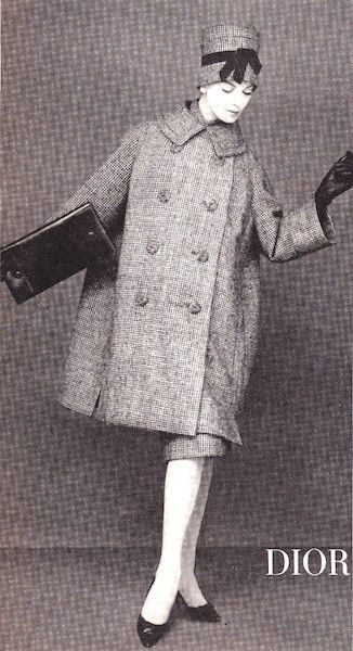 1959-Vintage-VOGUE-Sewing-Pattern-B34-SUIT-COAT-JACKET-SKIRT-SCARF-1381-Dior-261720894037-3