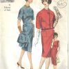 1960-Vintage-VOGUE-Sewing-Pattern-B34-JACKET-DRESS-1670R-Fabiani-of-Italy-252436900867