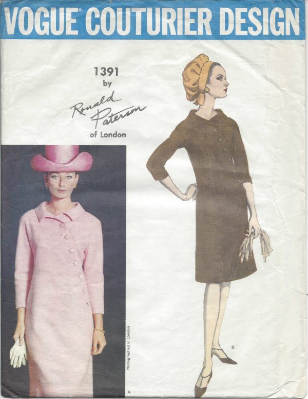 1960s-Vintage-VOGUE-Sewing-Pattern-B34-DRESS-R971-BY-RONALD-PATERSON-261213275517