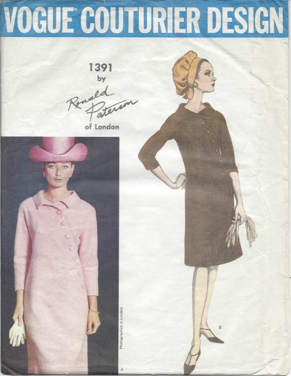 1960s-Vintage-VOGUE-Sewing-Pattern-B34-DRESS-R971-BY-RONALD-PATERSON-261213275517